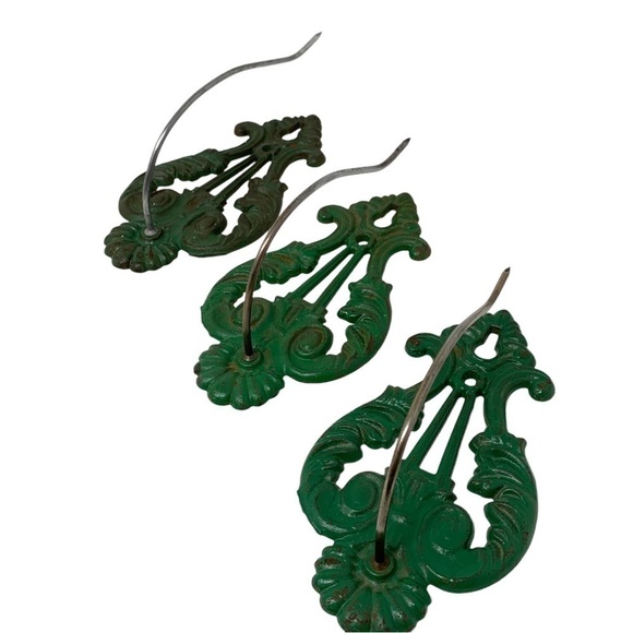 Antique Art Nouveau Wall Mount Receipt Hook - Picture 5 of 7